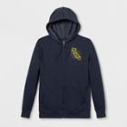 Adult Golden Zip-up Hooded Sweatshirt - Awake Navy