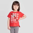 Disney Toddler Girls' Xoxo Minnie T-shirt - Red