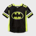 Dc Comics Boys' Batman Activewear Jersey - Black/yellow