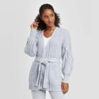Women's Open Neck Cardigan - Universal Thread Twilight Blue