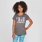 Girls' Find Your Power Graphic Tech T-shirt - C9 Champion Gray Heather