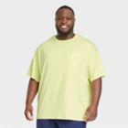Men's Big Short Sleeve T-shirt - All In Motion Bright Yellow