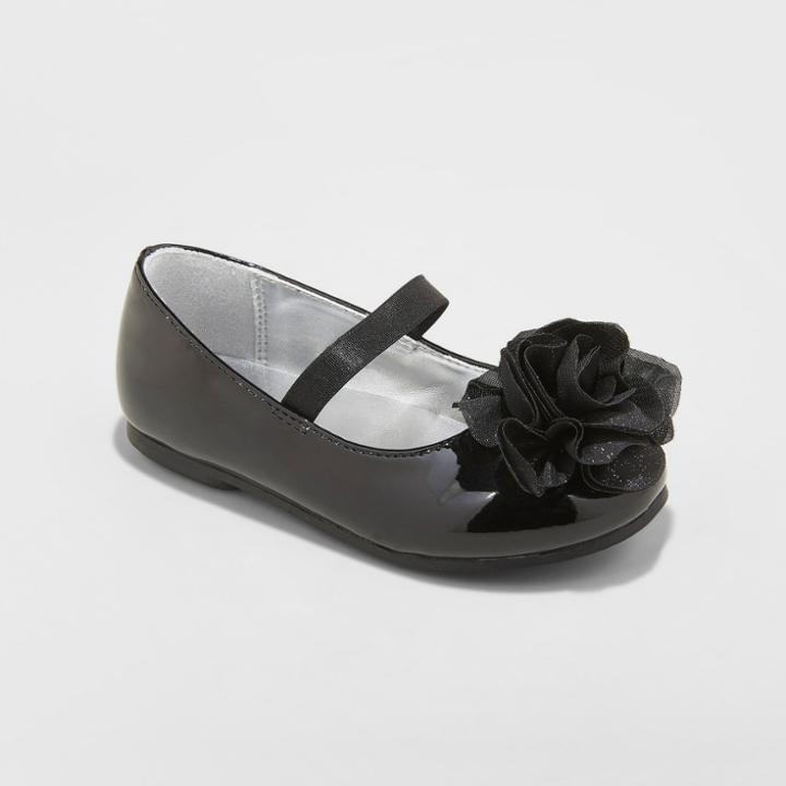 Toddler Girls' Flowers By Nina Mimi Ballet - Black