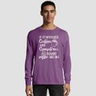 Hanes Men's Long Sleeve National Parks Service T-shirt - Plum Purple