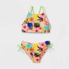 Girls' 'tropic Like Its Hot' Bikini Swimsuit - Cat & Jack
