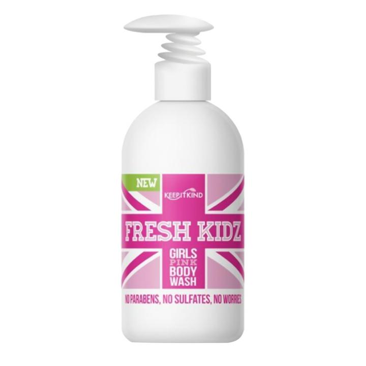 Fresh Kidz Girls Pink Body Wash