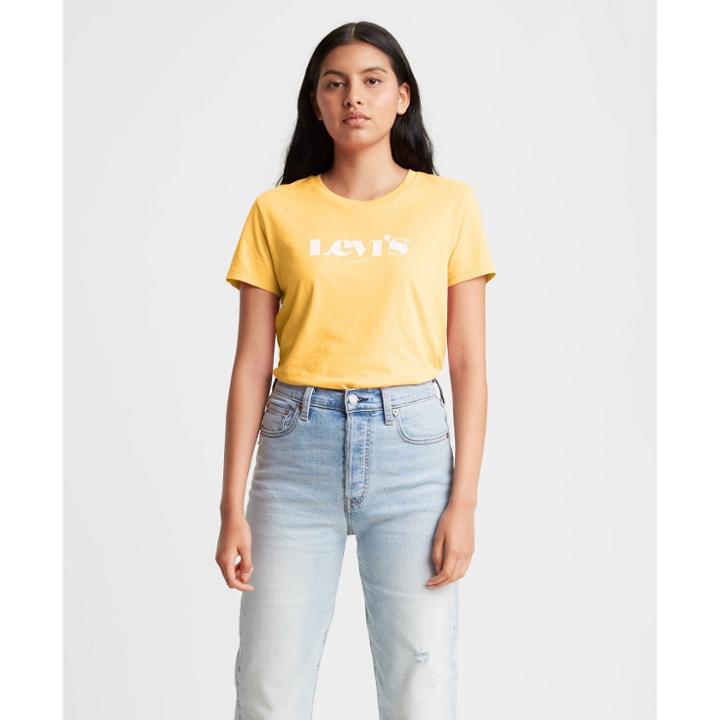 Levi's Women's Short Sleeve Perfect T-shirt - Kumquat