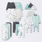 Baby Boys' Adventure Awaits Layette Set - Cloud Island Green Newborn