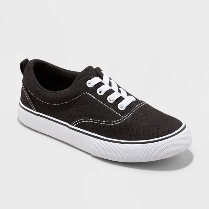 Boys' Tyler Slip-on Apparel Sneakers - Cat & Jack Black