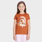Girls' 'unicorn' Short Sleeve T-shirt - Cat & Jack Cinnamon
