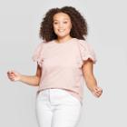 Women's Plus Size Short Sleeve Crewneck T-shirt - Ava & Viv