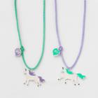 Girls' Unicorn Bff Necklace - Cat & Jack One Size,