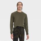 Pair Of Thieves Men's Super Soft Long Sleeve Raglan Pajama Top - Olive Green