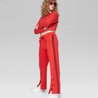 Women's Side-snap Track Pants - Wild Fable Red