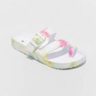 Women's Nola Toe Ring Slide Sandals - Shade & Shore Tie-dye