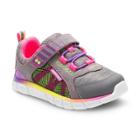Toddler Girls' Surprize By Stride Rite Charity Washable Sneakers - Gray Rainbow