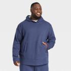 Men's Big Textured Knit Hoodie - All In Motion Navy