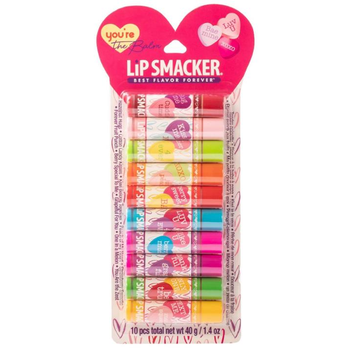 Lip Smacker Best Flavor Forever V-day You're The Balm Party Pack Lip Balm - Pink