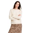 Women's Crewneck Pullover Sweater - Nili Lotan X Target Cream Xxs