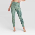 Women's Tie-dye Portia High-waisted Leggings - Joylab Pine Xs, Women's, Green