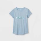 All In Motion Girls' Short Sleeve 'confident Strong' Graphic T-shirt - All In