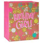 Spritz Jumbo Gift Bag Birthday Girl Sports -