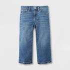 Levi's Girls' Cropped Wide Leg Mid-rise Jeans -