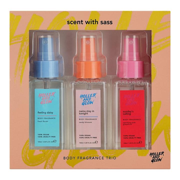 Holler And Glow Scent With Sass Trio Set
