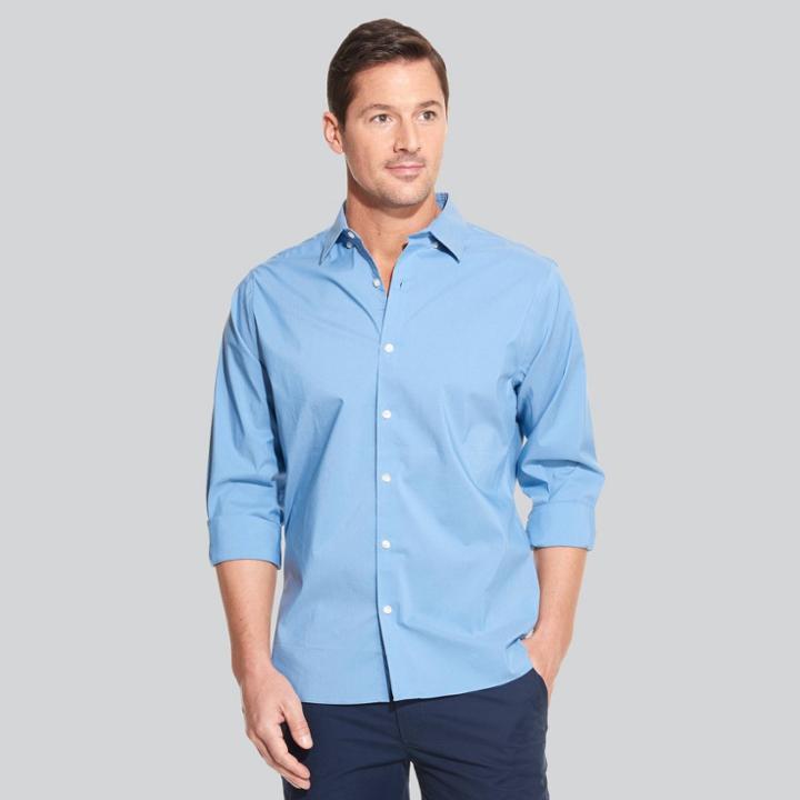 Van Heusen Men's Classic Fit Long Sleeve Button-down