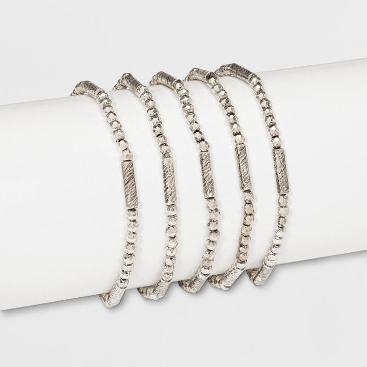 Beaded Stretch Bracelet Set 5ct - Universal Thread