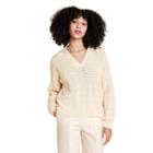 Women's V-neck Pullover Sweater - Rachel Comey X Target Ivory