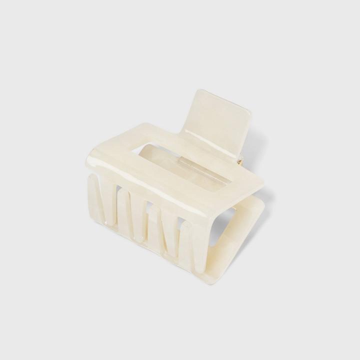 Rectangle Claw Clip - A New Day Ivory