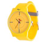 Everlast Soft Touch Rubber Strap Watch - Yellow