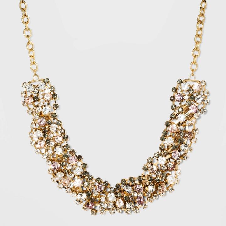 Sugarfix By Baublebar Braided Statement Necklace - Beige/gray