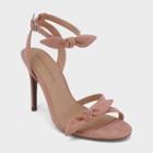 Women's Eden Heeled Ankle Strap Sandals - Who What Wear Pink