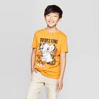 Boys' The Lion King Simba Future King Short Sleeve T-shirt - Yellow