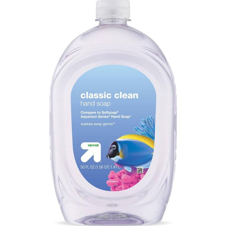 Clear Liquid Hand Soap - 50 Fl Oz - Up & Up