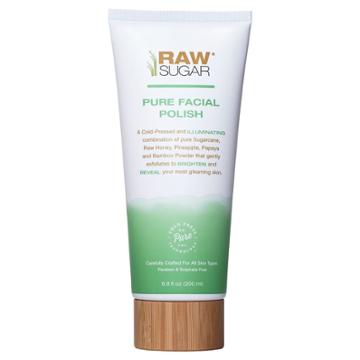 Raw Sugar Pure Facial Polish: Sugarcane + Raw Honey