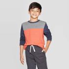 Boys' Long Sleeve T-shirt - Cat & Jack Orange