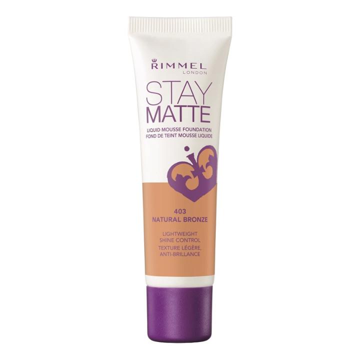 Rimmel Stay Matte Liquid Mousse Foundation - 403 Natural Bronze
