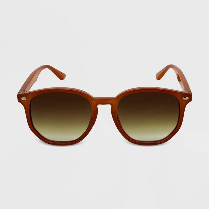 Women's Round Sunglasses - Wild Fable Brown