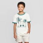 Target Boys' Short Sleeve Uv Change Graphic T-shirt - Art Class White
