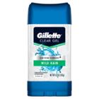 Gillette Wild Rain Clear Gel Antiperspirant And Deodorant