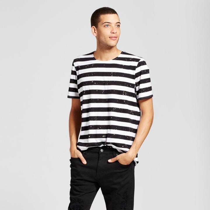 Men's Short Sleeve Curved Hem T-shirt - Jackson Black