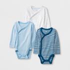 Baby Boys' 3pk Side Snap Bodysuits - Cloud Island