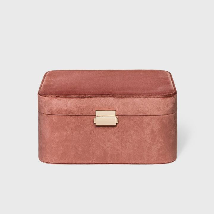 Lux Vanity Jewelry Storage Case - A New Day Blush Pink