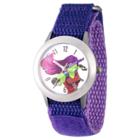 Disney Girls' Marvel Guardians Of The Galaxy Evergreen Gamora Stainless Steel Time Teacher Watch - Purple