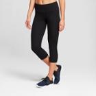 Women's Cotton Capri Leggings - C9 Champion Black
