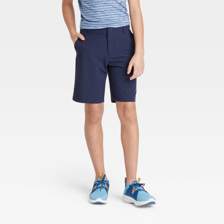 Boys' Golf Shorts - All In Motion Night Blue