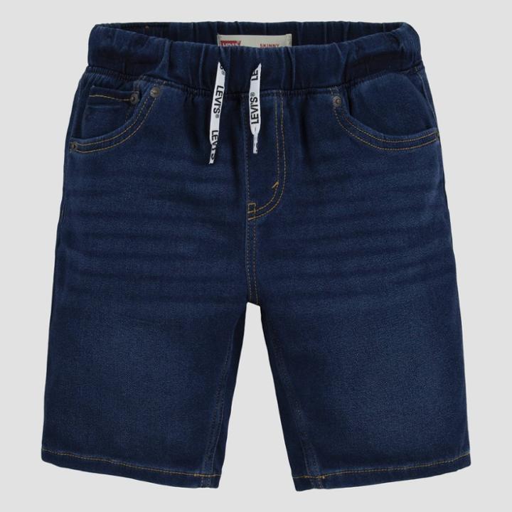 Levi's Boys' Skinny Fit Pull-on Dobby Jean Shorts - Prime Time